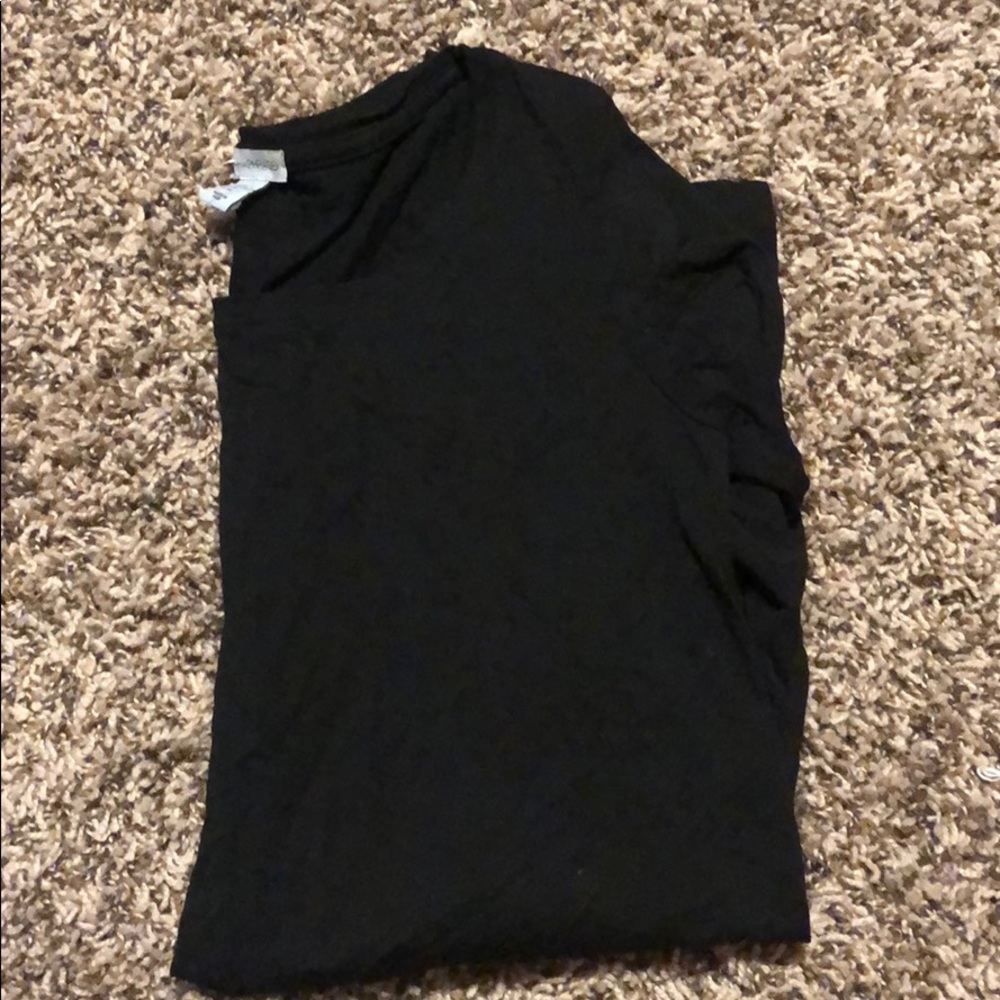 Black flowy long sleeve